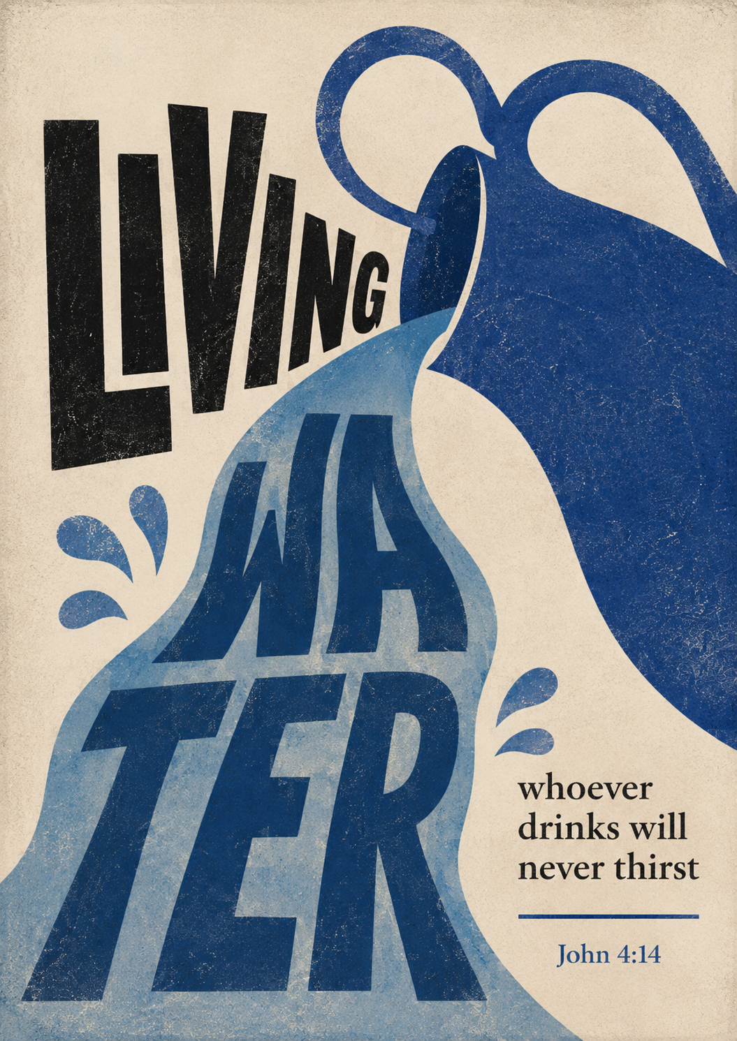 Living Water — Pôster,