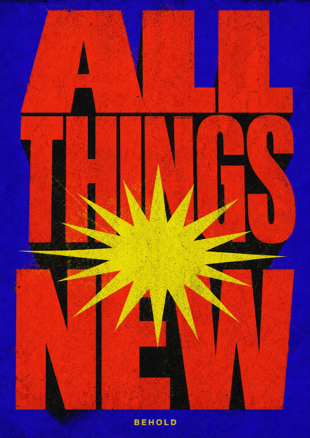 All Things New — Pôster,